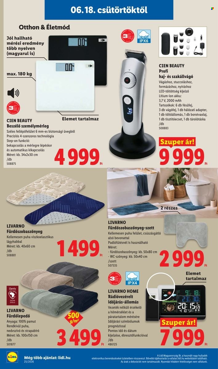 Lidl akciós újság érvényes:  - 2026.06.18 - 2026.06.24. 36. oldal Oldal 36