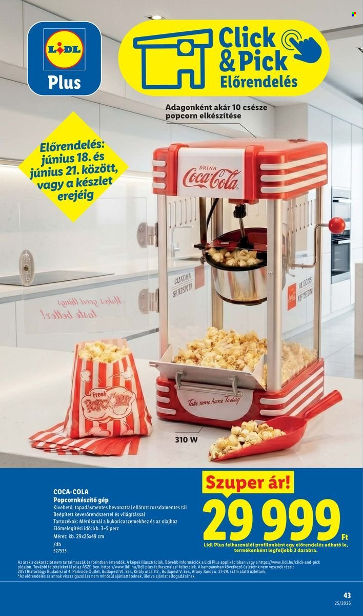 Lidl akciós újság érvényes:  - 2026.06.18 - 2026.06.24. 43. oldal Oldal 43