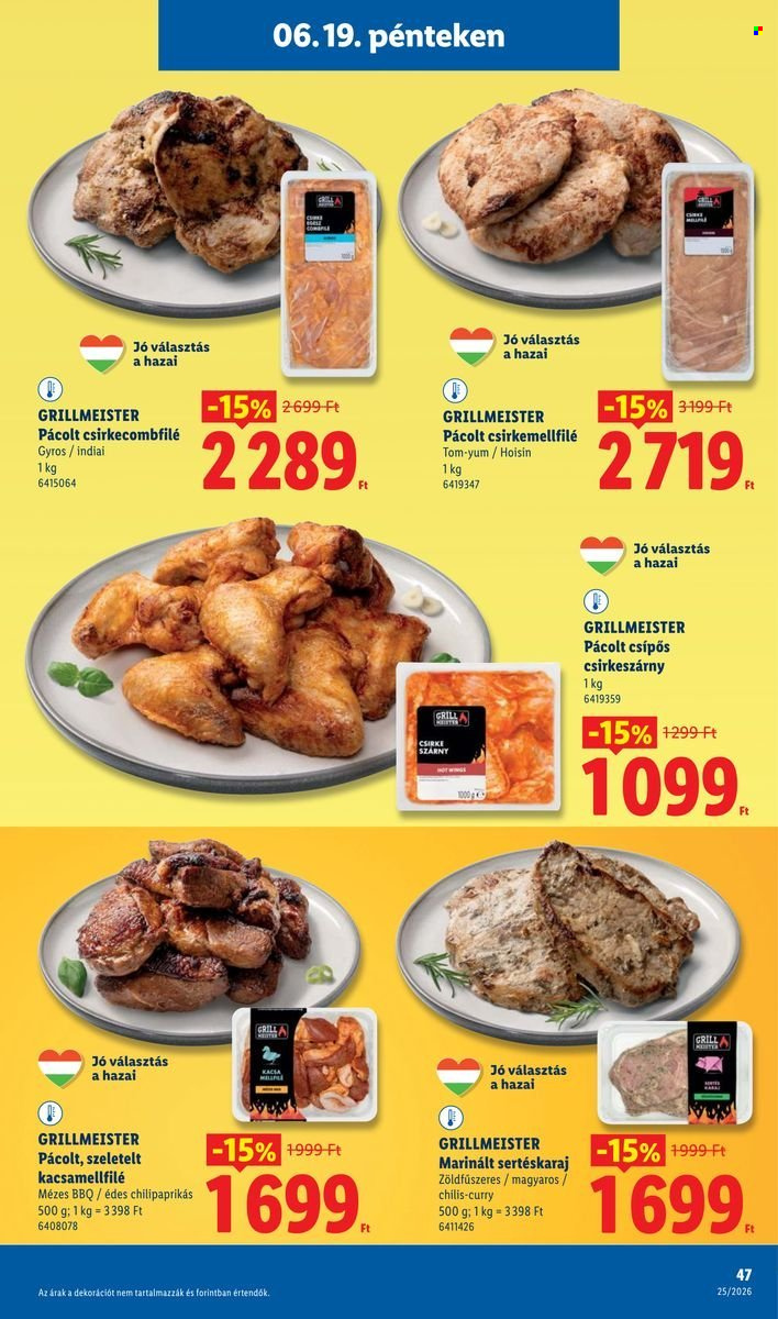 Lidl akciós újság érvényes:  - 2026.06.18 - 2026.06.24. 47. oldal Oldal 47