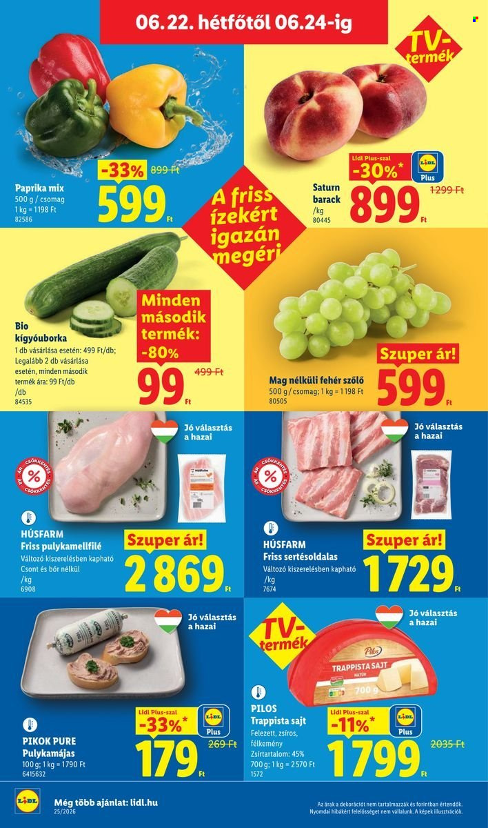 Lidl akciós újság érvényes:  - 2026.06.18 - 2026.06.24. 66. oldal Oldal 66