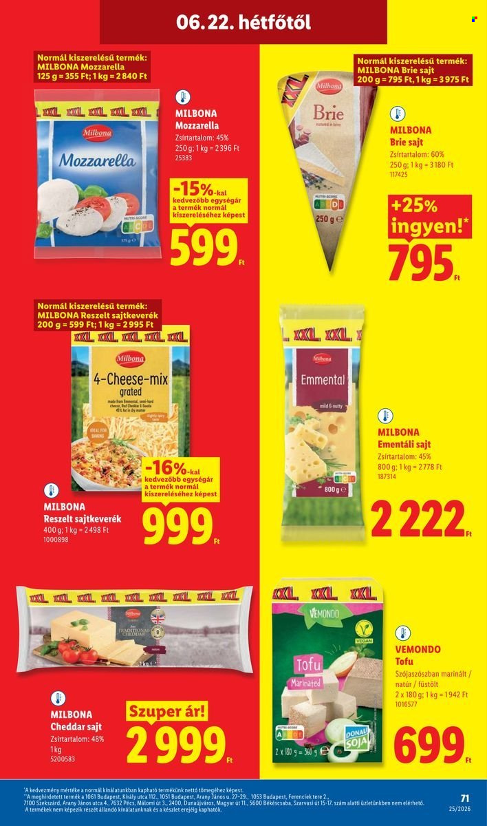 Lidl akciós újság érvényes:  - 2026.06.18 - 2026.06.24. 71. oldal Oldal 71