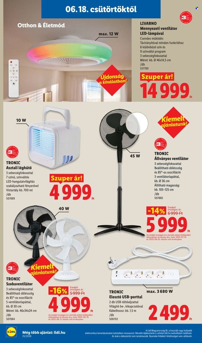 Lidl akciós újság érvényes:  - 2026.06.18 - 2026.06.24. 6. oldal Oldal 6