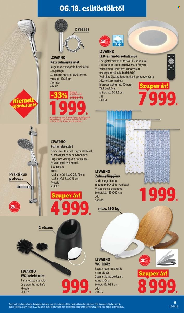 Lidl akciós újság érvényes:  - 2026.06.18 - 2026.06.24. 9. oldal Oldal 9