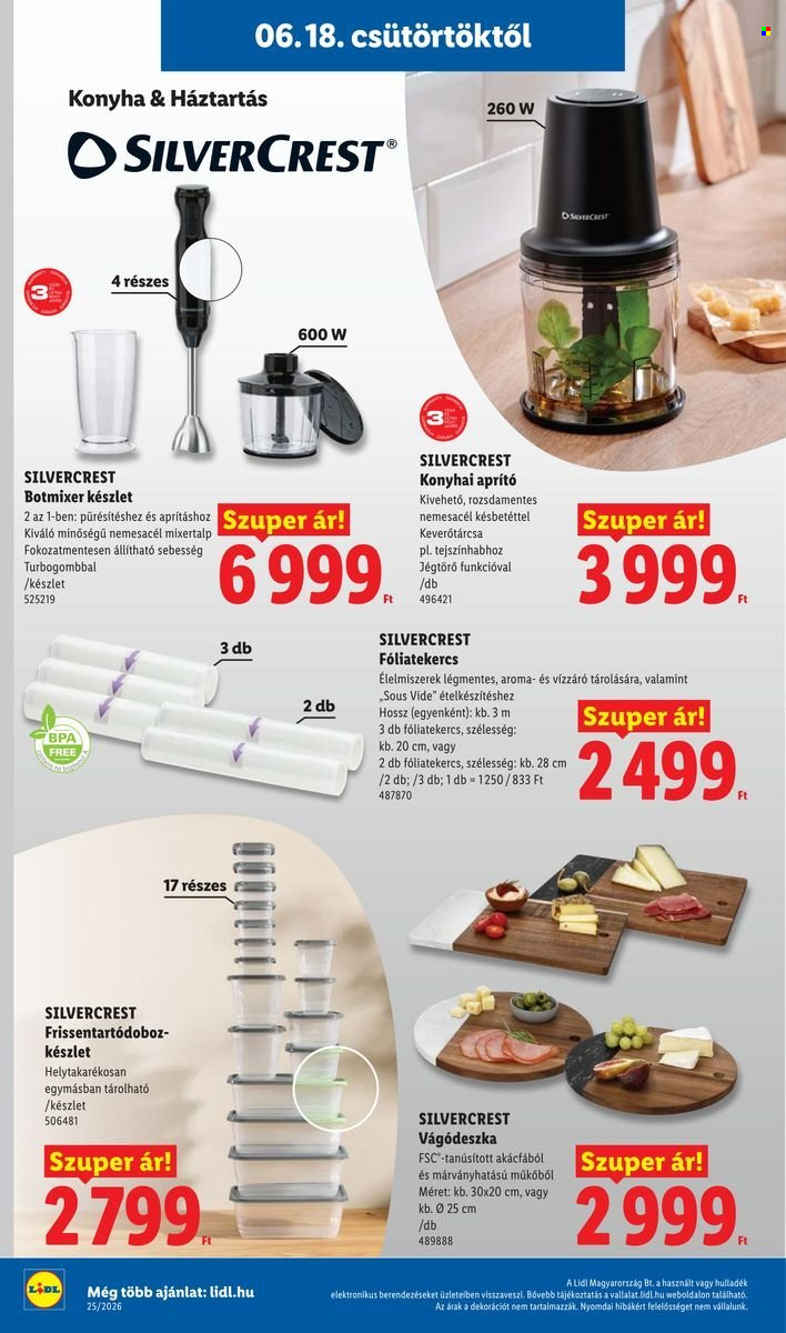 Lidl akciós újság érvényes:  - 2026.06.18 - 2026.06.24. 12. oldal Oldal 12