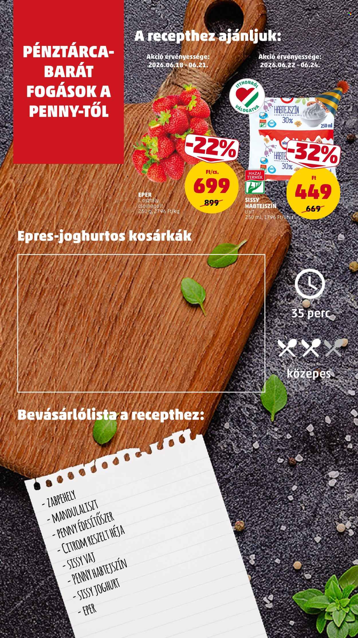Penny Market akciós újság érvényes:  - 2026.06.18 - 2026.06.24. 6. oldal Oldal 6