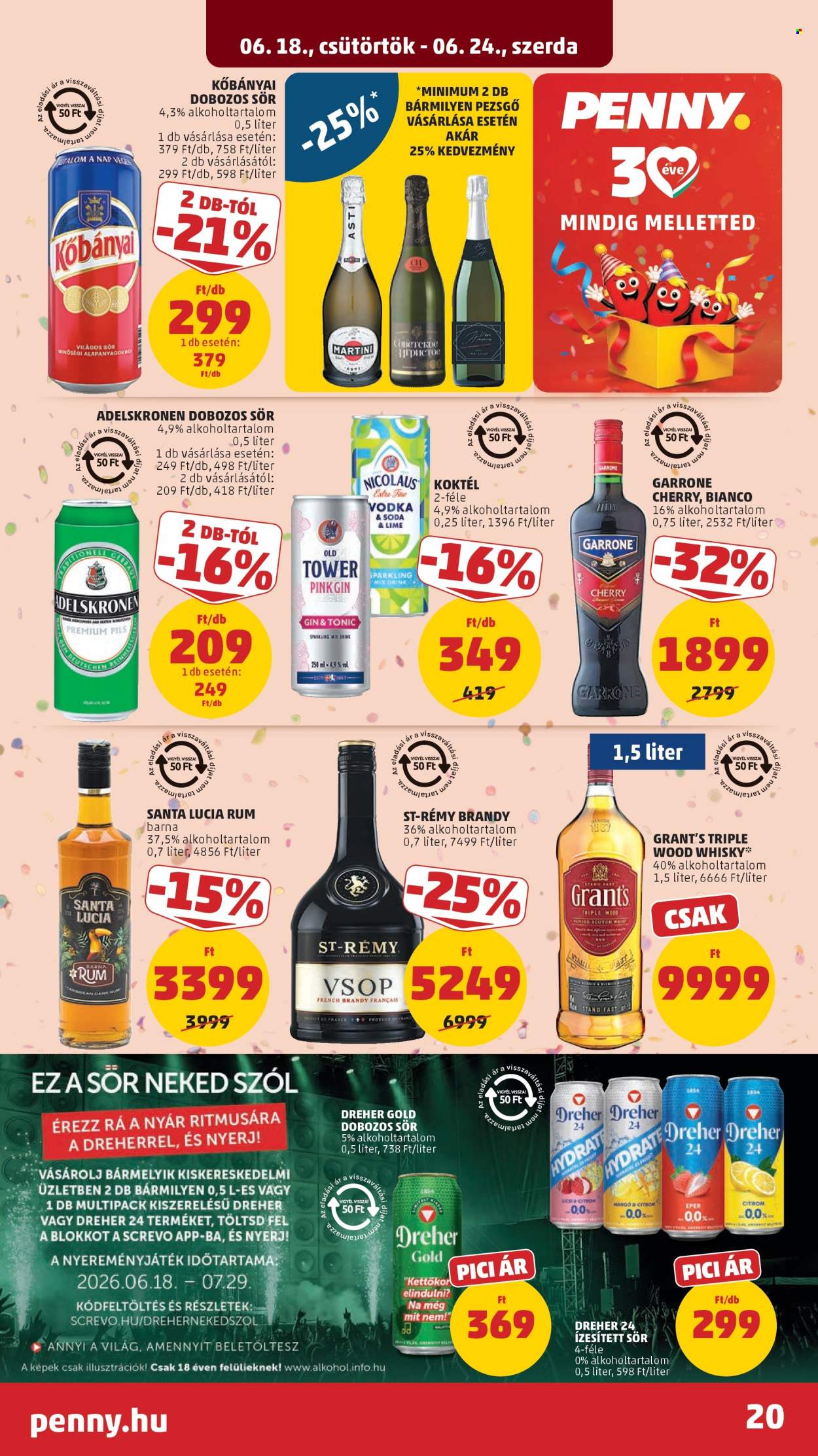 Penny Market akciós újság érvényes:  - 2026.06.18 - 2026.06.24. 22. oldal Oldal 22