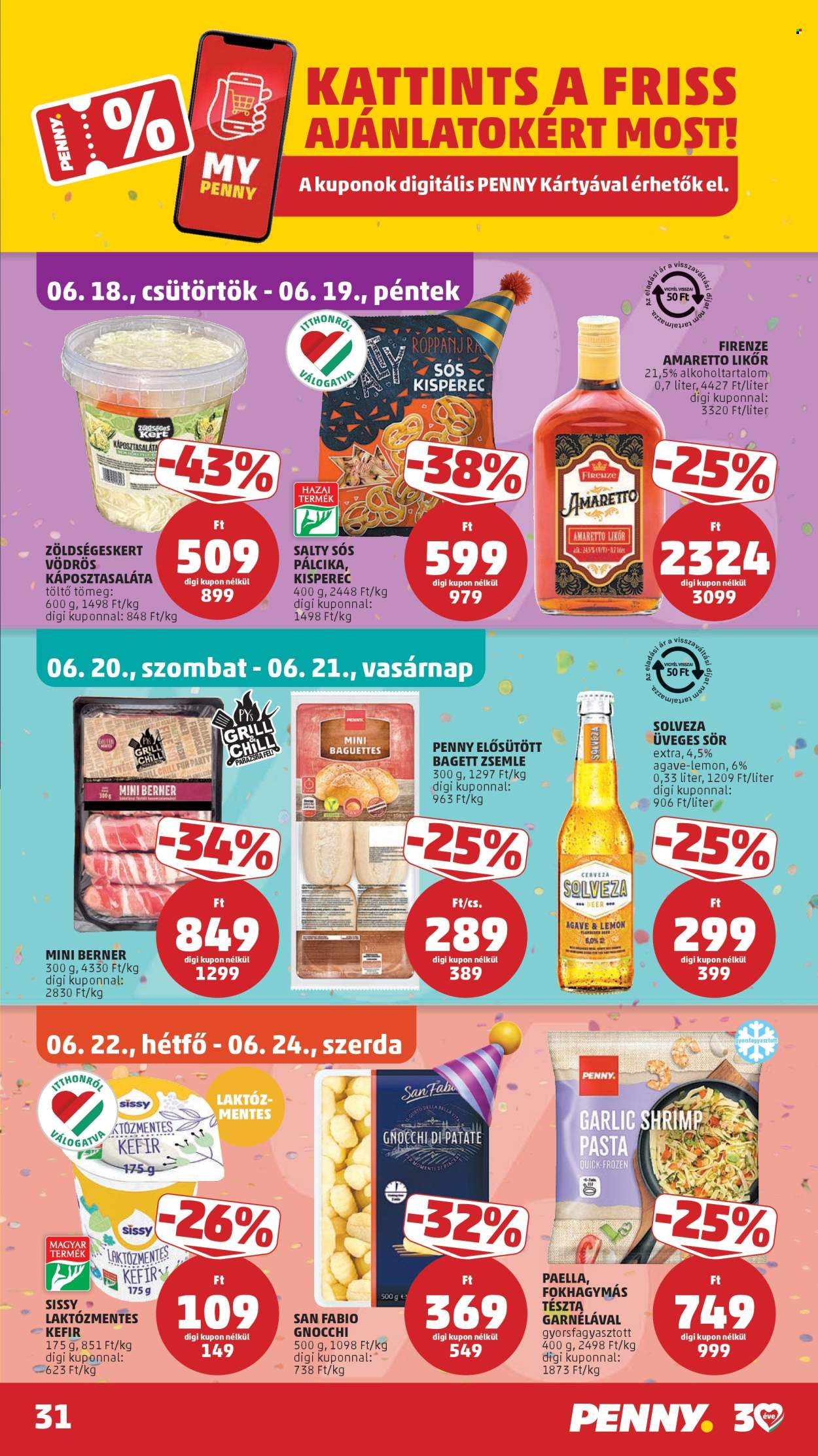 Penny Market akciós újság érvényes:  - 2026.06.18 - 2026.06.24. 33. oldal Oldal 33