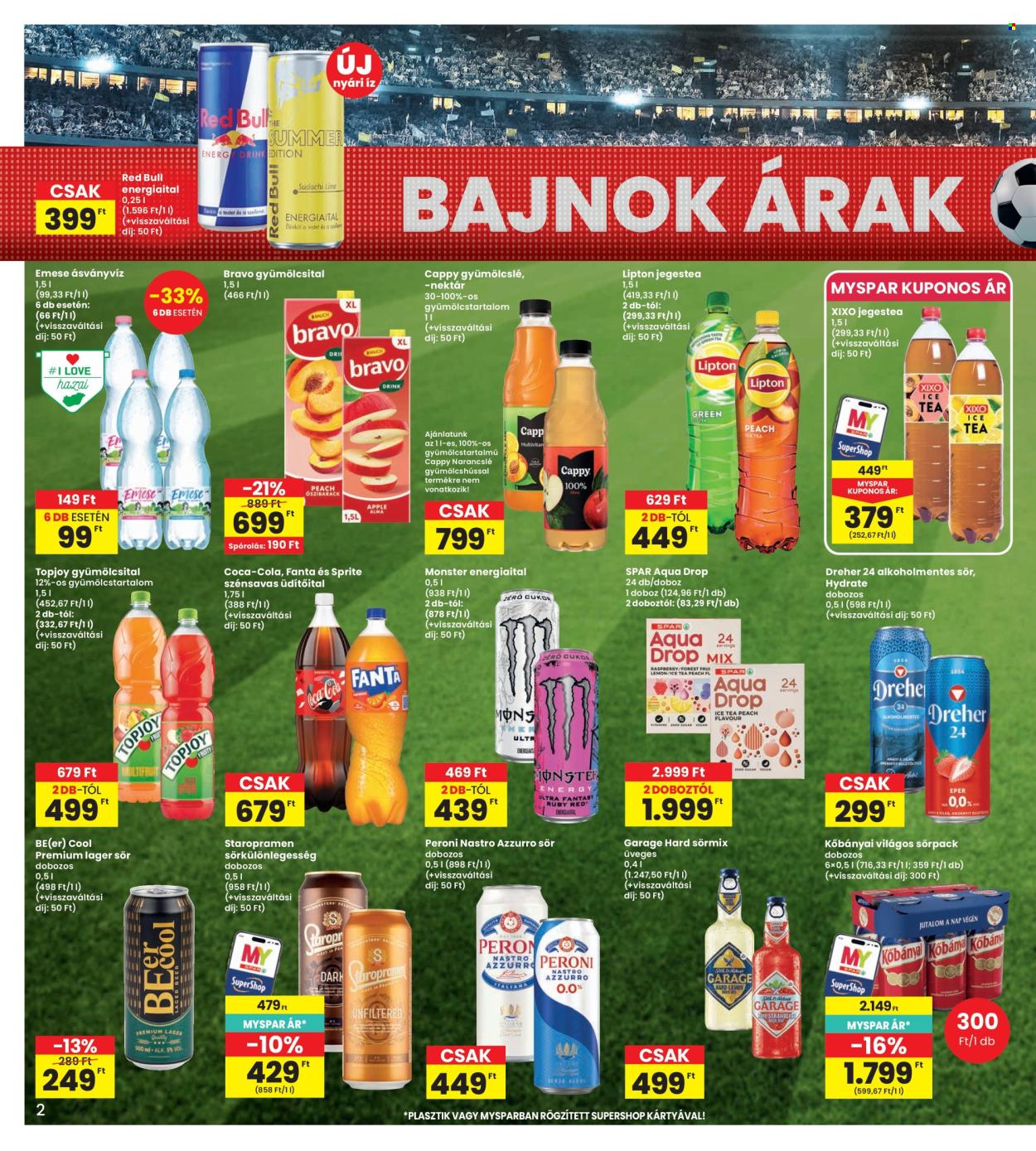INTERSPAR akciós újság érvényes:  - 2026.06.18 - 2026.06.24. 2. oldal Oldal 2