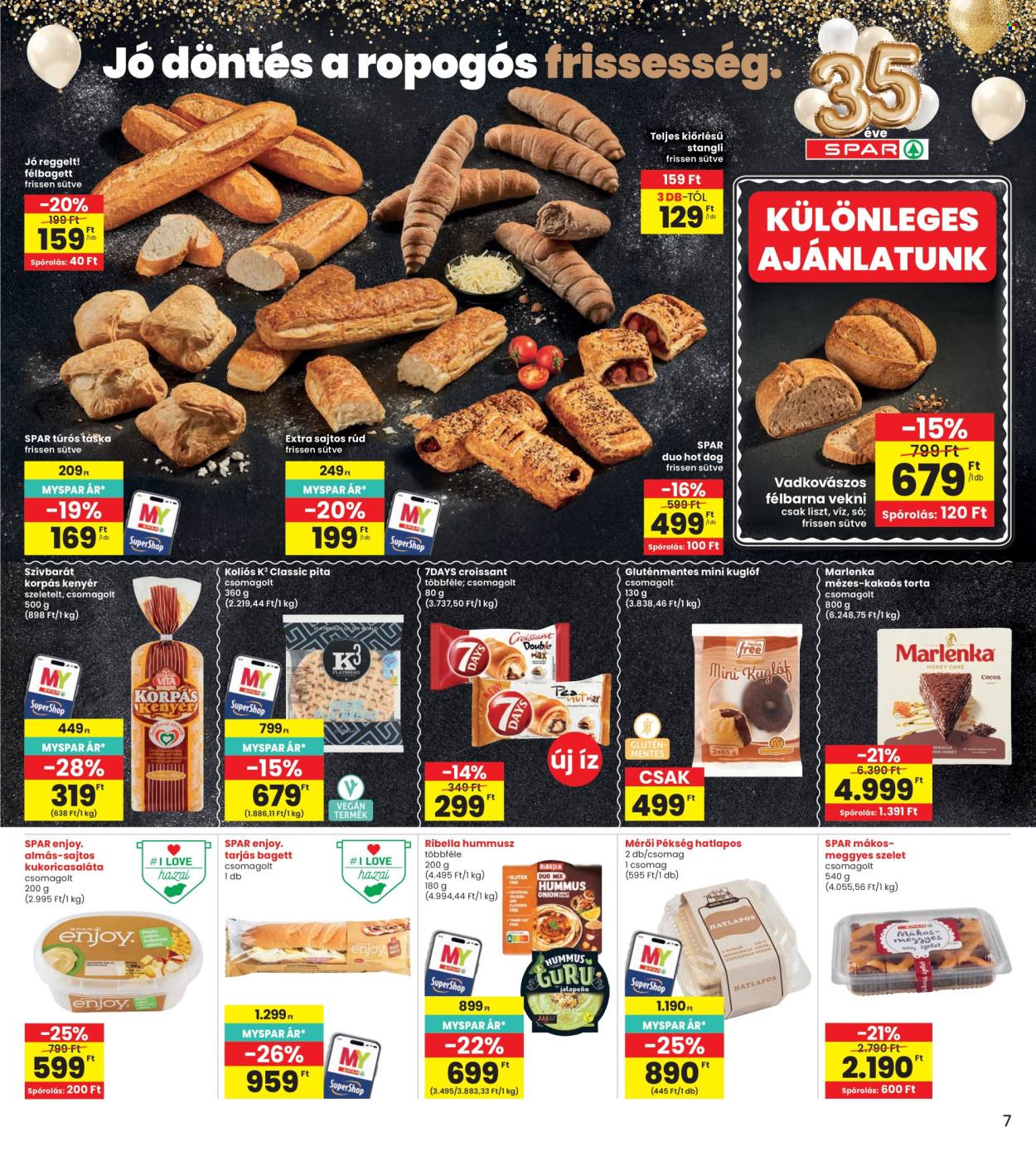 INTERSPAR akciós újság érvényes:  - 2026.06.18 - 2026.06.24. 7. oldal Oldal 7