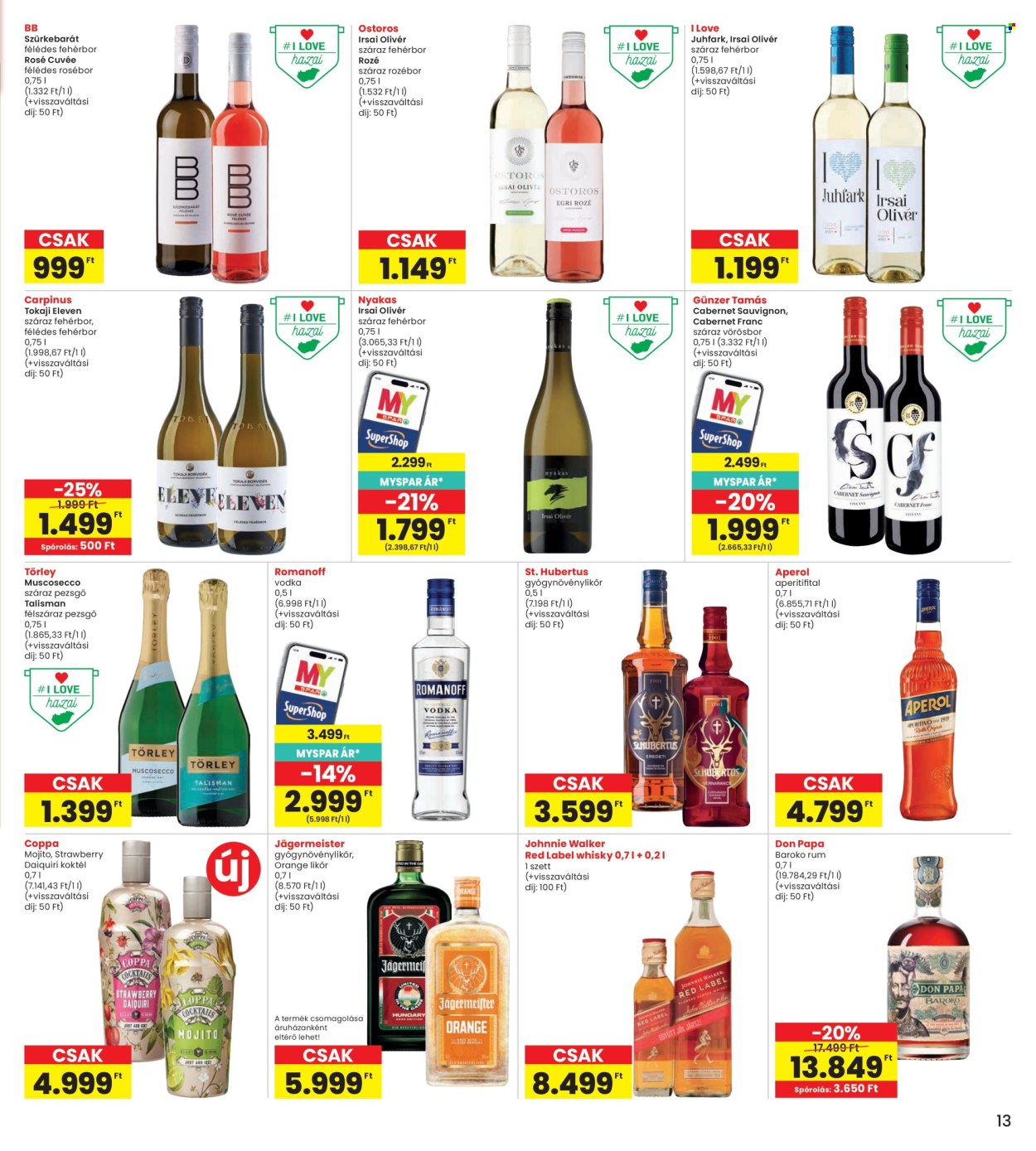 INTERSPAR akciós újság érvényes:  - 2026.06.18 - 2026.06.24. 13. oldal Oldal 13