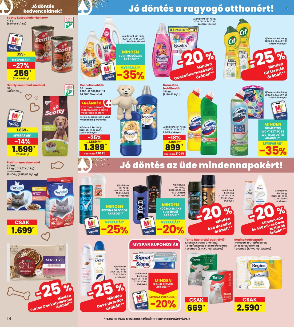 INTERSPAR akciós újság érvényes:  - 2026.06.18 - 2026.06.24. 14. oldal Oldal 14