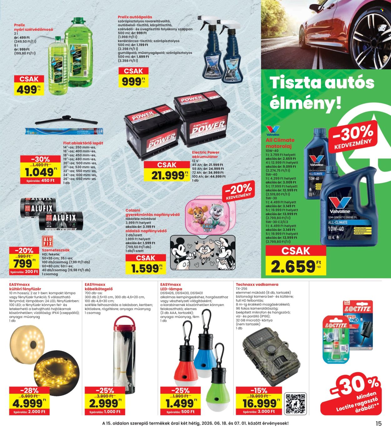 INTERSPAR akciós újság érvényes:  - 2026.06.18 - 2026.06.24. 15. oldal Oldal 15