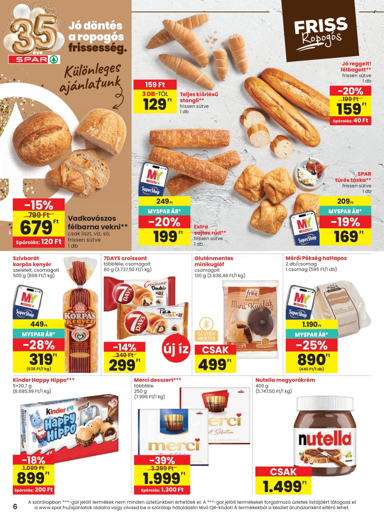 SPAR akciós újság érvényes:  - 2026.06.18 - 2026.06.24. 6. oldal Oldal 6