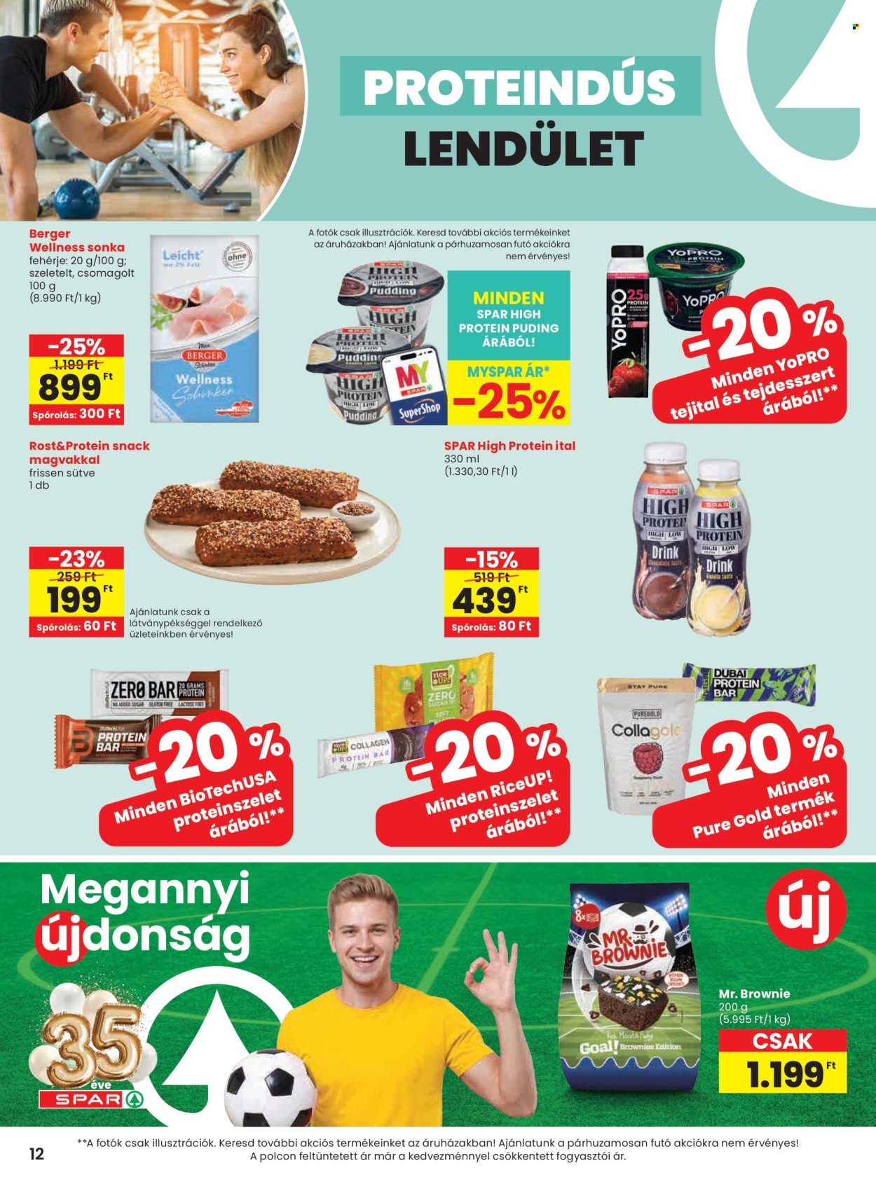 SPAR akciós újság érvényes:  - 2026.06.18 - 2026.06.24. 12. oldal Oldal 12