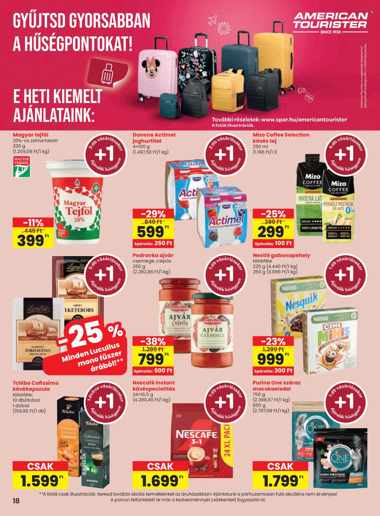 SPAR akciós újság érvényes:  - 2026.06.18 - 2026.06.24. 18. oldal Oldal 18