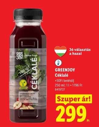 GREENJOY Céklalé