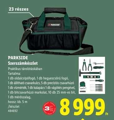 PARKSIDE Szerszámkészlet
