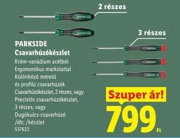 PARKSIDE Csavarhúzókészlet