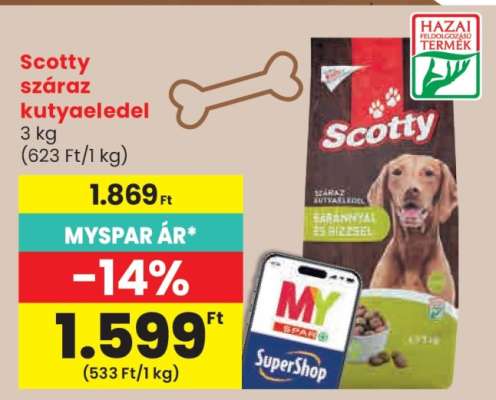 Scotty száraz kutyaeledel