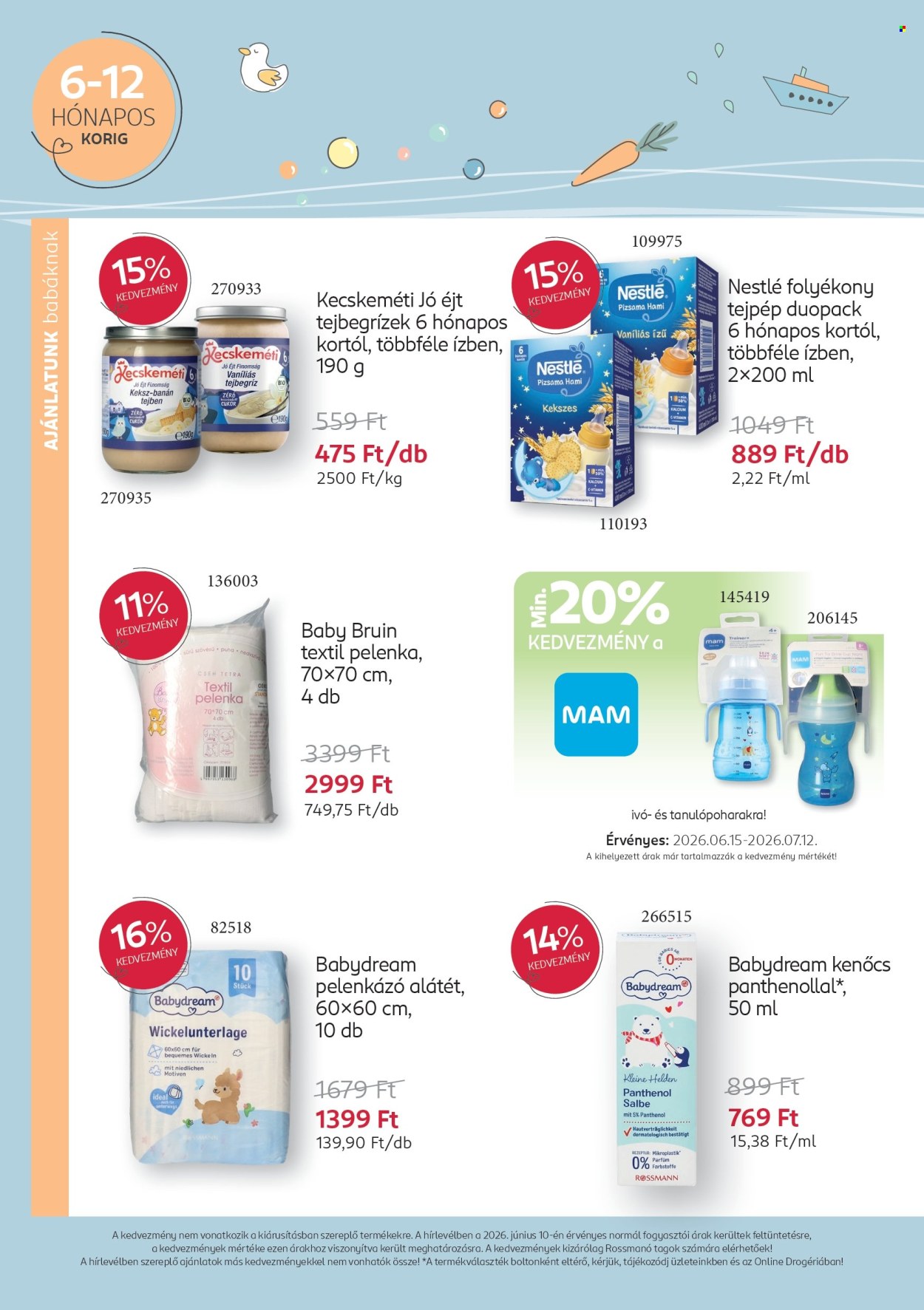 Rossmann akciós újság érvényes:  - 2026.06.15 - 2026.07.12. 9. oldal Oldal 9