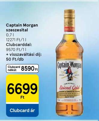 Captain Morgan szeszesital