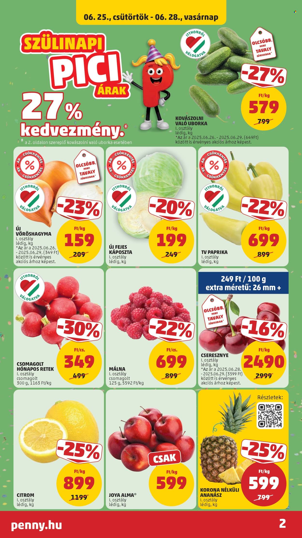 Penny Market akciós újság érvényes:  - 2026.06.25 - 2026.07.01. 2. oldal Oldal 2