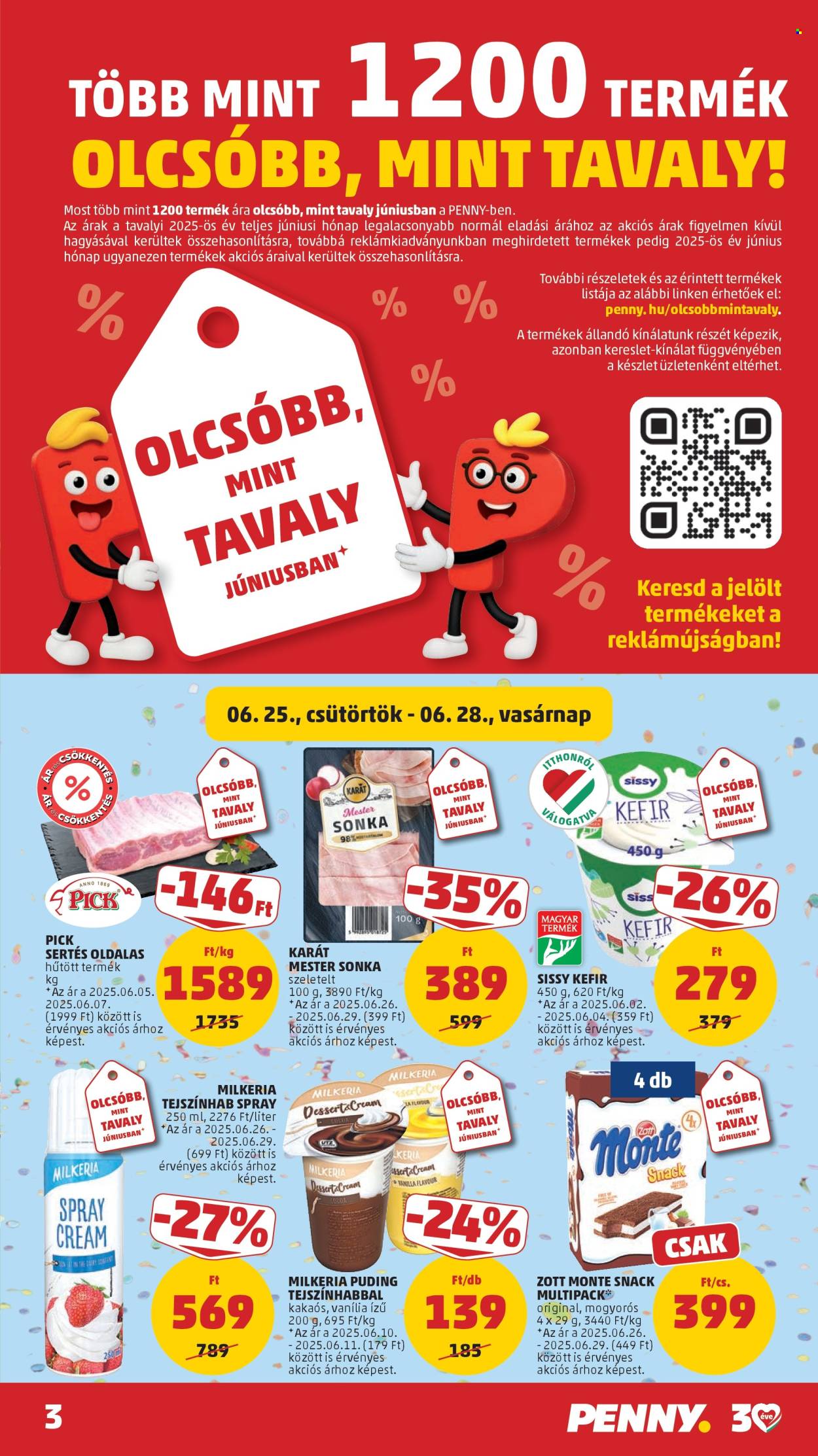 Penny Market akciós újság érvényes:  - 2026.06.25 - 2026.07.01. 3. oldal Oldal 3