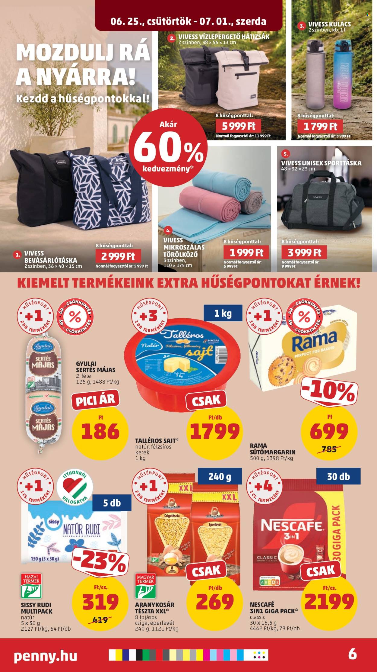 Penny Market akciós újság érvényes:  - 2026.06.25 - 2026.07.01. 6. oldal Oldal 6
