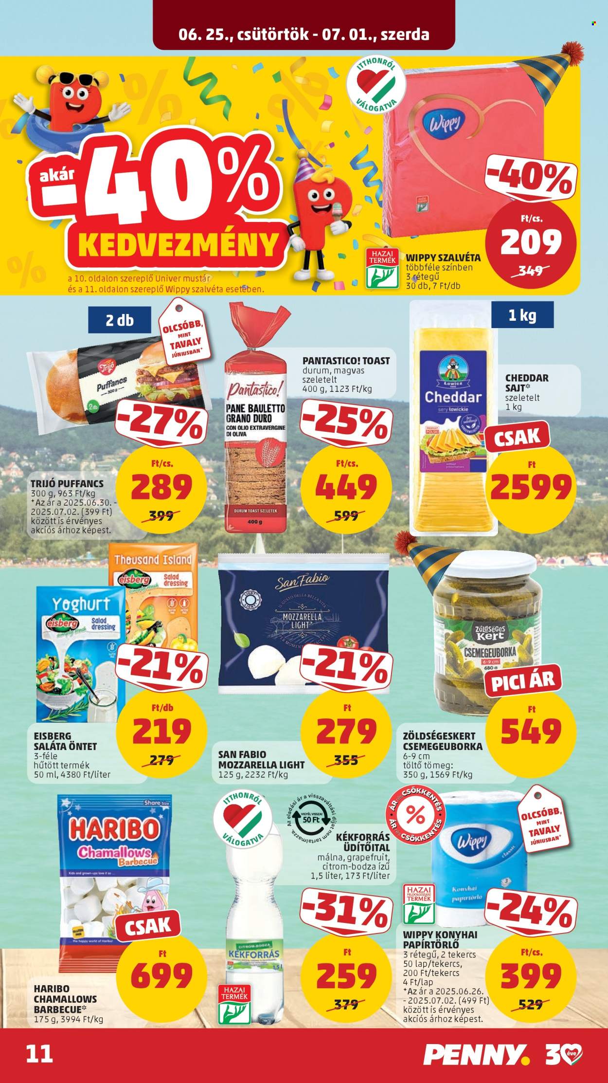 Penny Market akciós újság érvényes:  - 2026.06.25 - 2026.07.01. 11. oldal Oldal 11