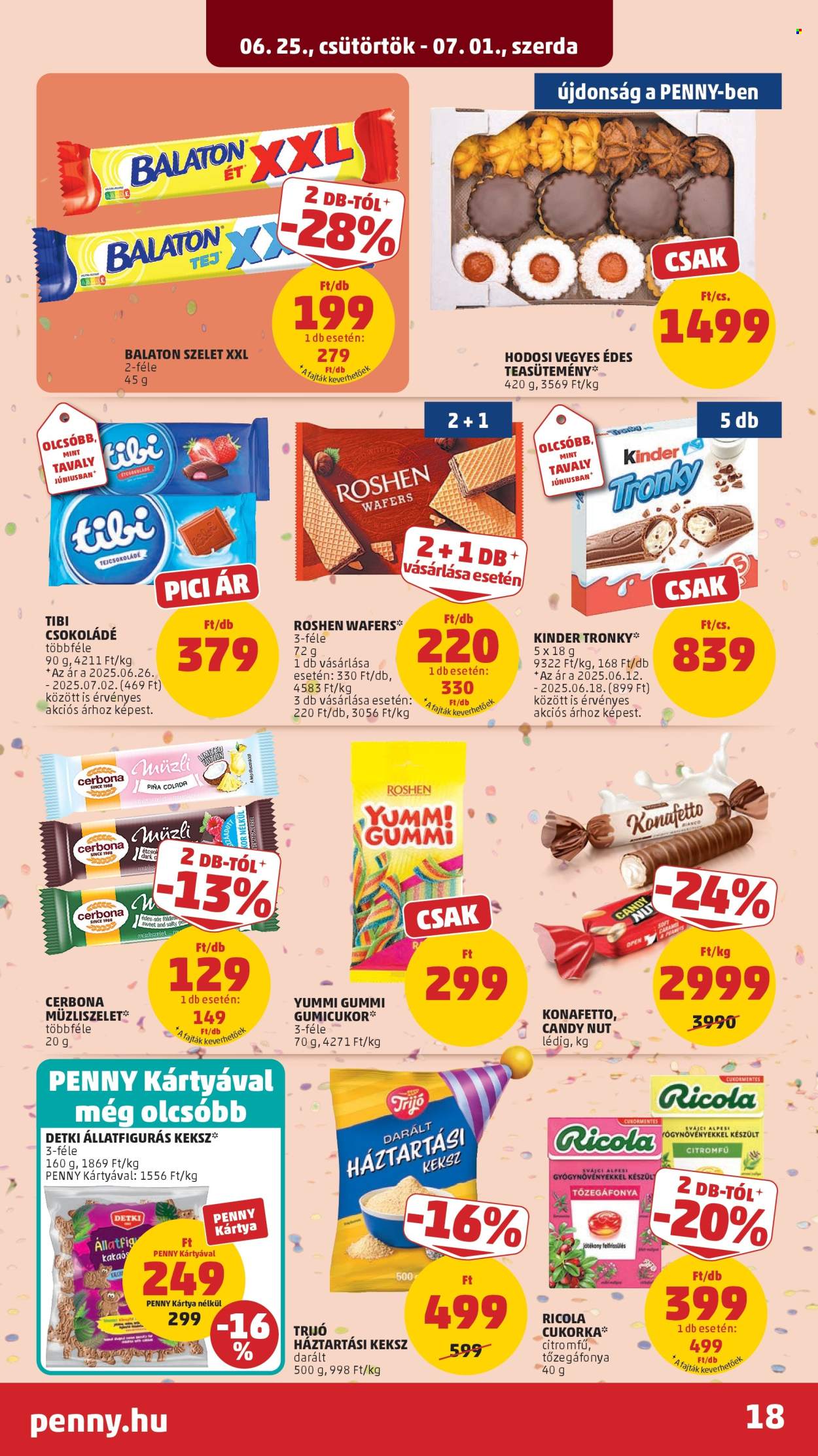 Penny Market akciós újság érvényes:  - 2026.06.25 - 2026.07.01. 18. oldal Oldal 18