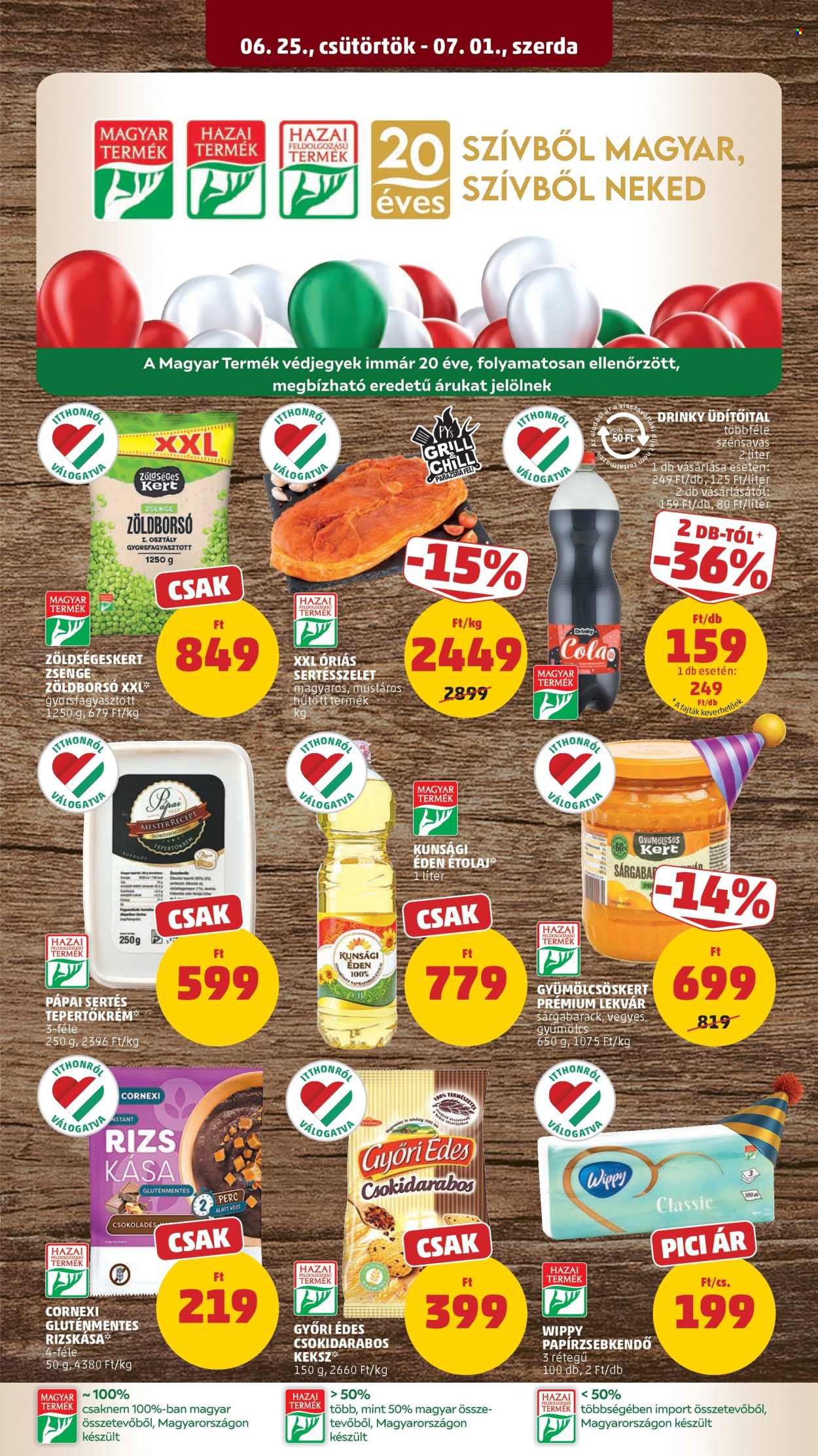 Penny Market akciós újság érvényes:  - 2026.06.25 - 2026.07.01. 19. oldal Oldal 19