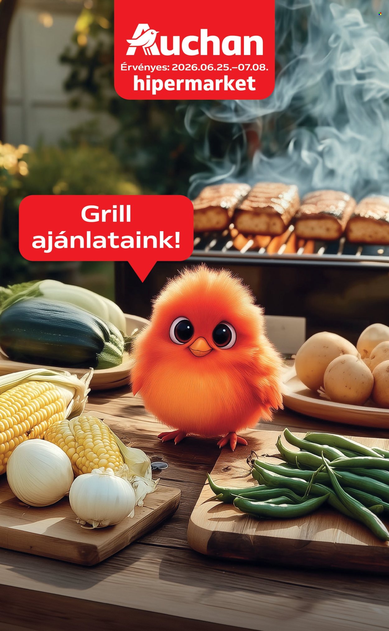Auchan akciós újság érvényes:  - 2026.06.25 - 2026.07.08. 1. oldal Oldal 1
