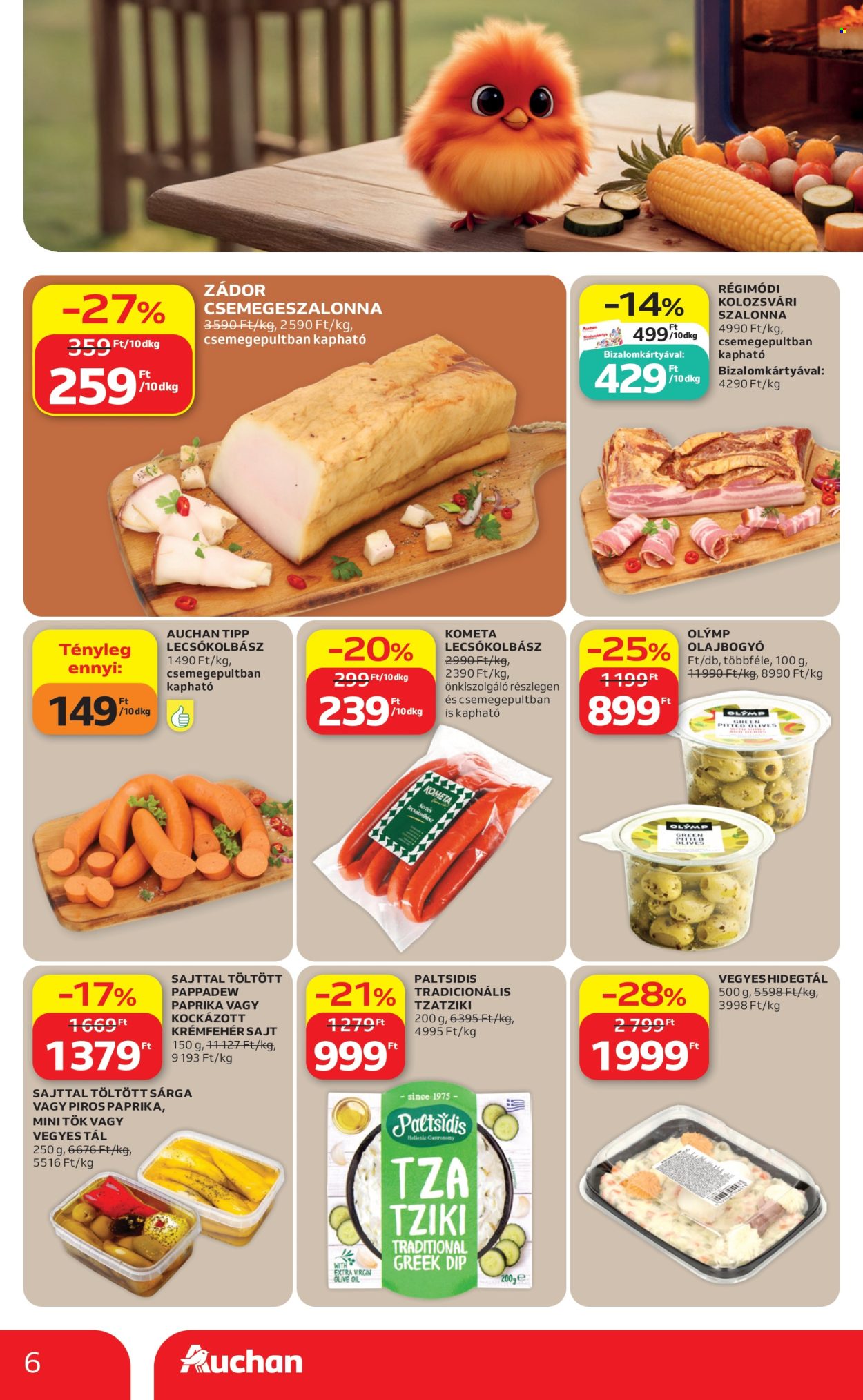 Auchan akciós újság érvényes:  - 2026.06.25 - 2026.07.08. 6. oldal Oldal 6