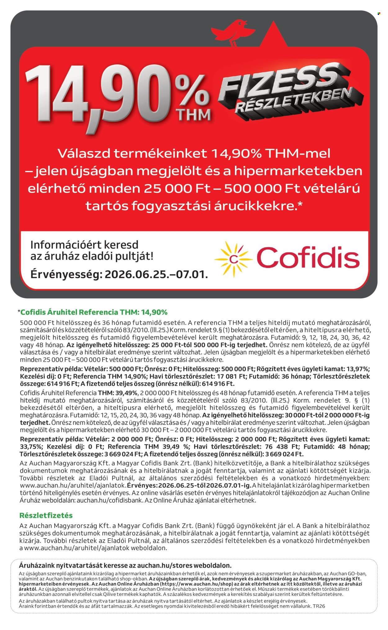 Auchan akciós újság érvényes:  - 2026.06.25 - 2026.07.08. 16. oldal Oldal 16