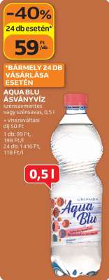 AQUA BLU ÁSVÁNYVÍZ