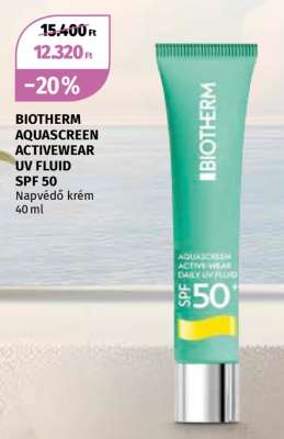 BIOTHERM AQUASCREEN ACTIVEWEAR UV FLUID SPF 50