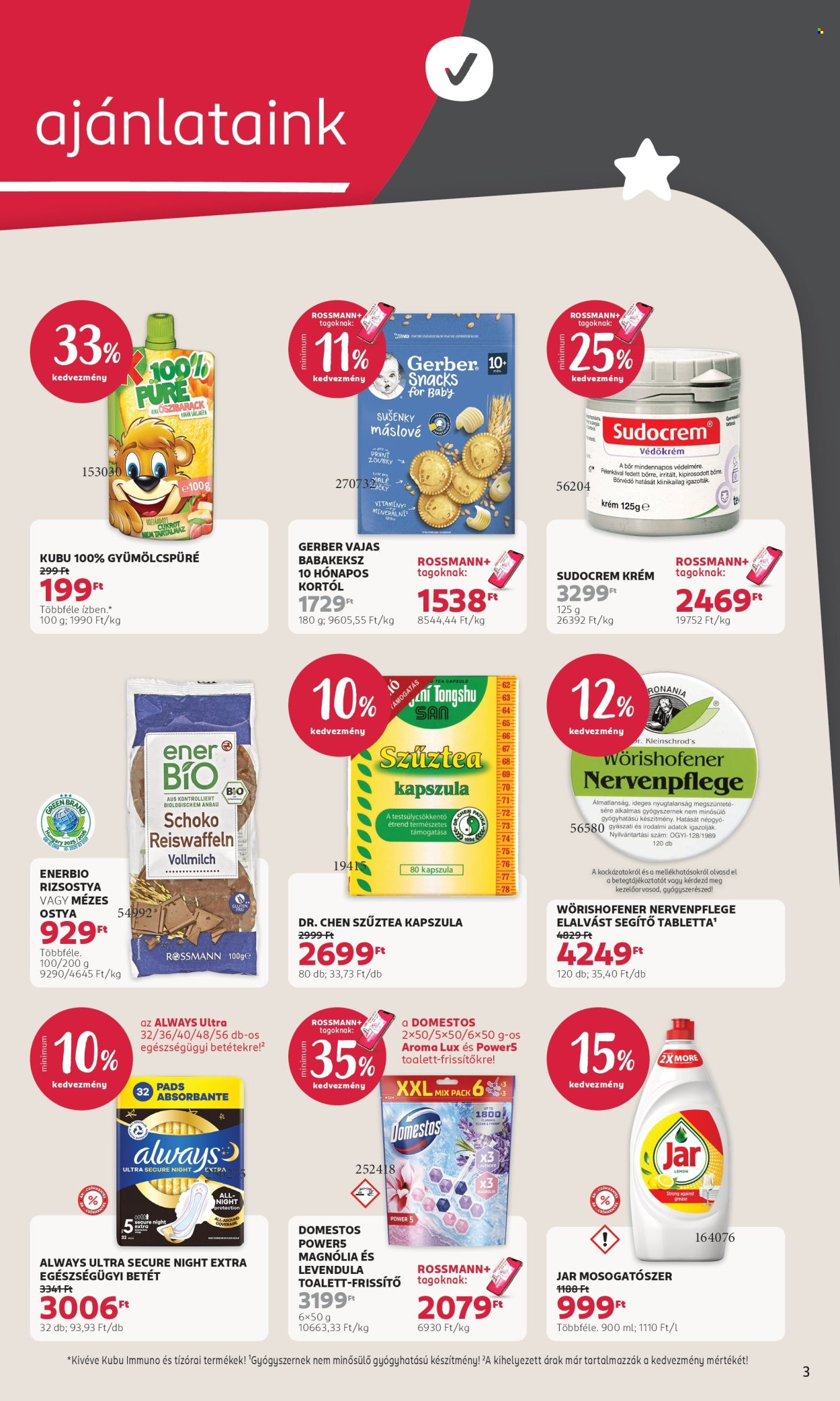 Rossmann akciós újság érvényes:  - 2026.06.29 - 2026.07.03. 3. oldal Oldal 3