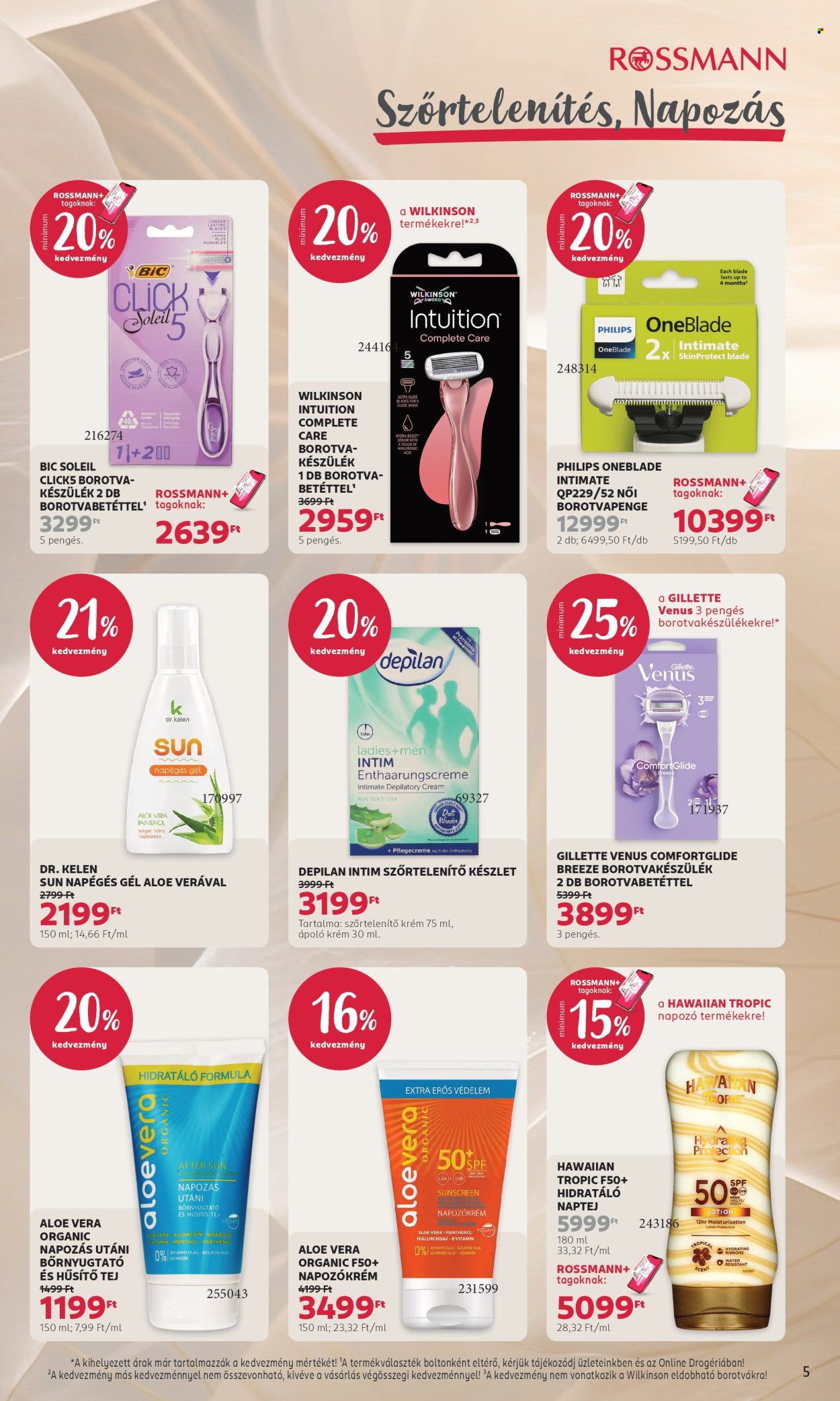 Rossmann akciós újság érvényes:  - 2026.06.29 - 2026.07.03. 5. oldal Oldal 5