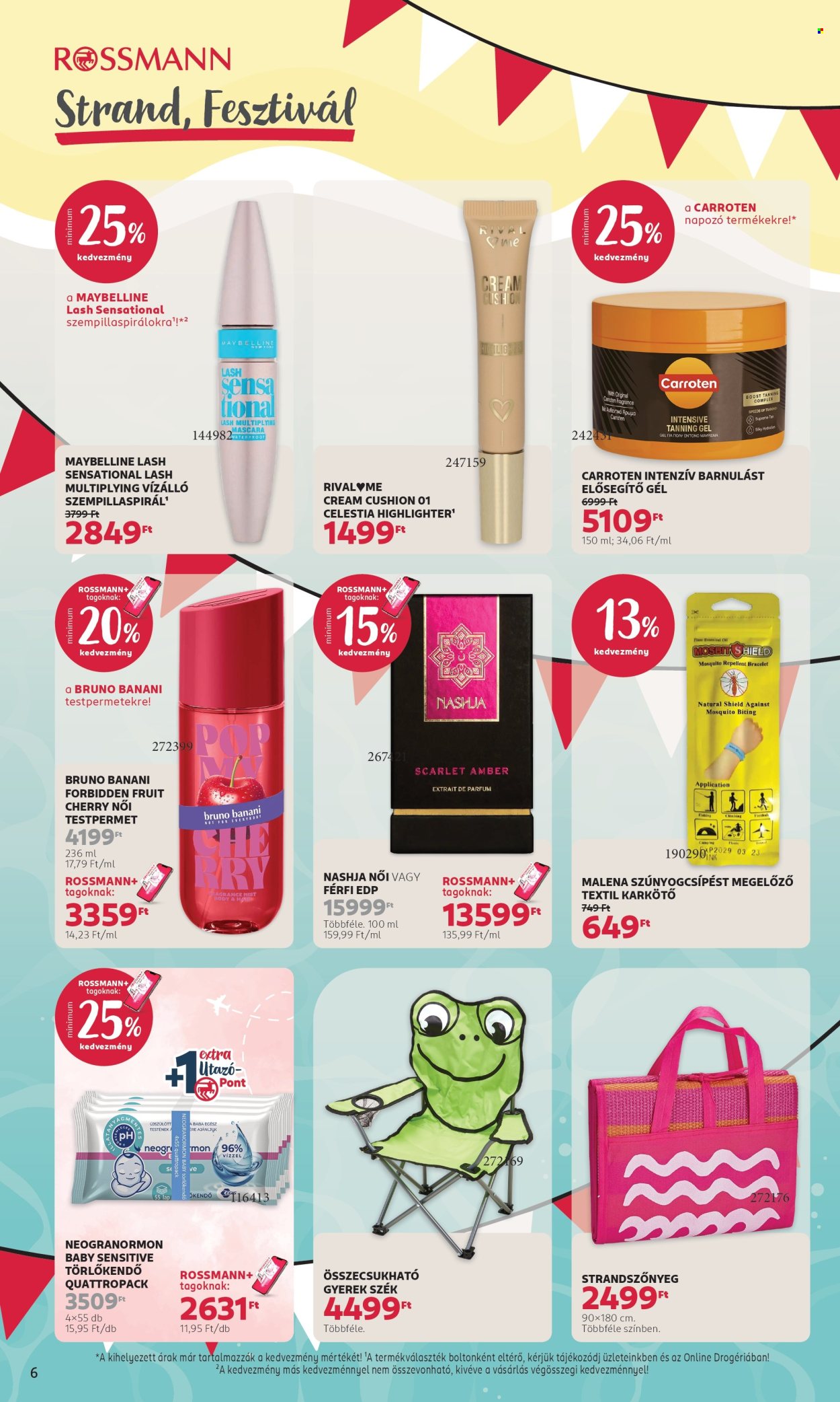 Rossmann akciós újság érvényes:  - 2026.06.29 - 2026.07.03. 6. oldal Oldal 6