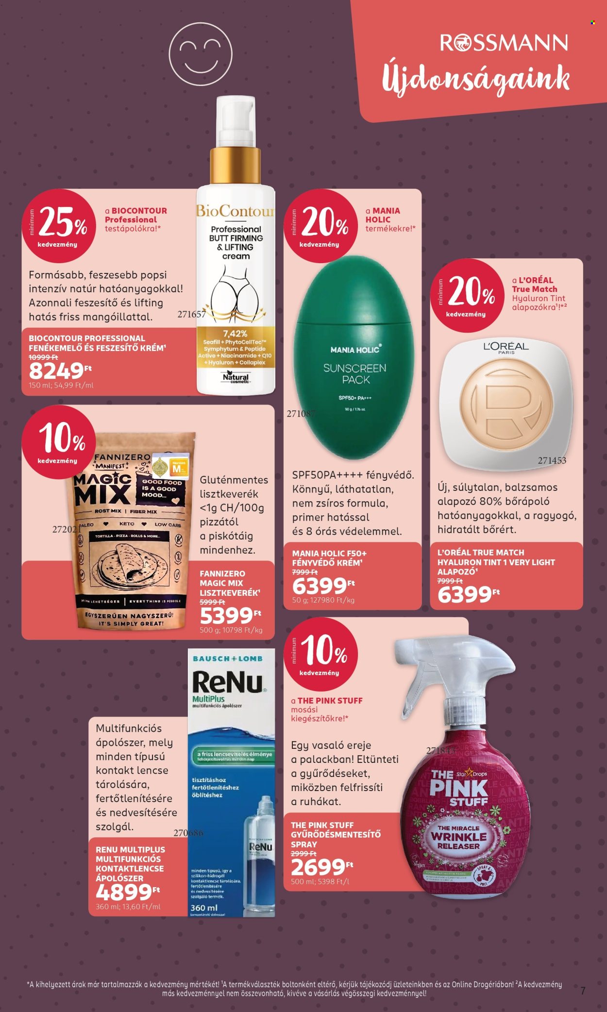 Rossmann akciós újság érvényes:  - 2026.06.29 - 2026.07.03. 7. oldal Oldal 7