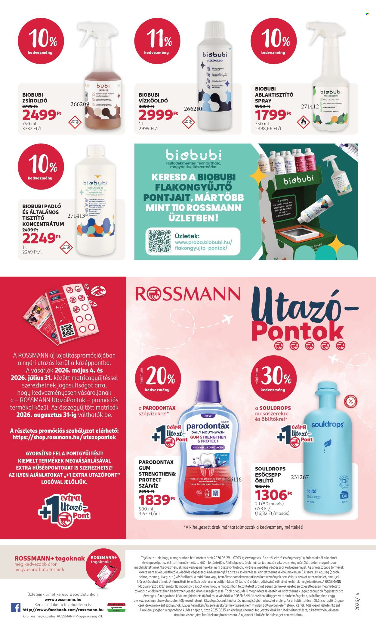 Rossmann akciós újság érvényes:  - 2026.06.29 - 2026.07.03. 24. oldal Oldal 24