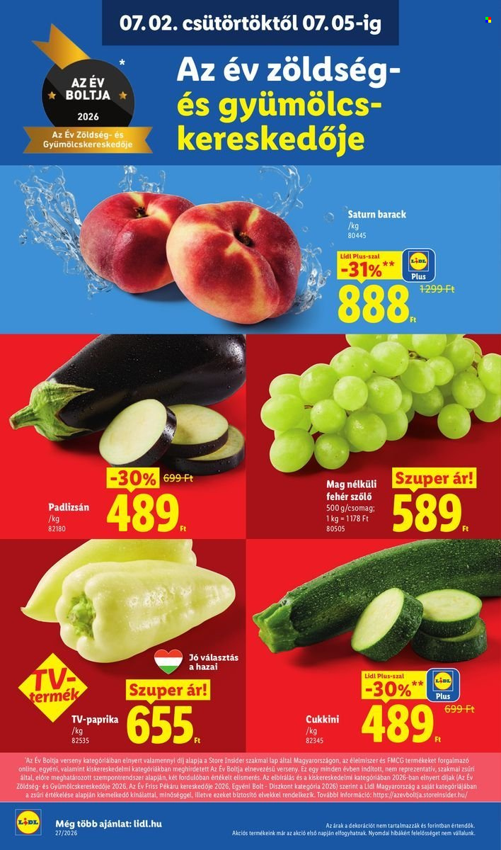 Lidl akciós újság érvényes:  - 2026.07.02 - 2026.07.08. 2. oldal Oldal 2