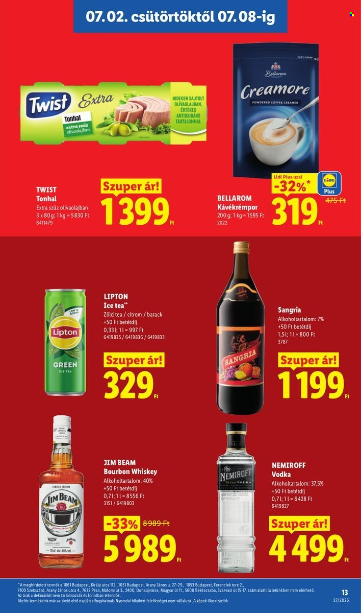 Lidl akciós újság érvényes:  - 2026.07.02 - 2026.07.08. 13. oldal Oldal 13