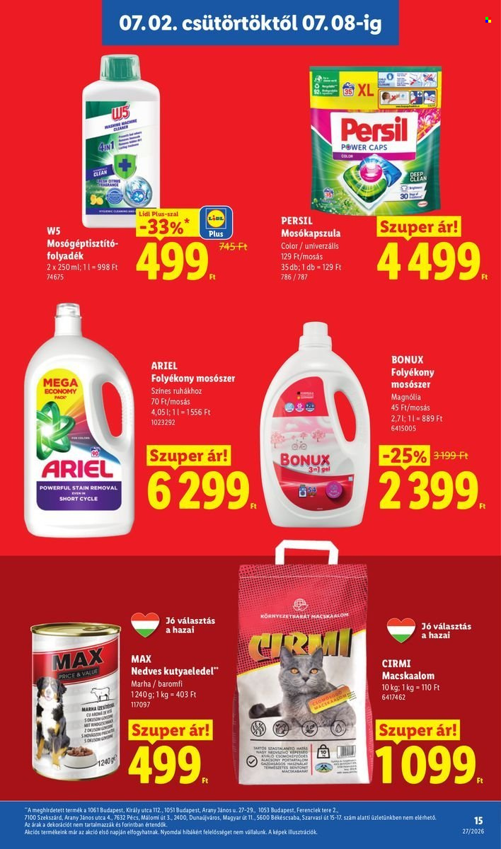Lidl akciós újság érvényes:  - 2026.07.02 - 2026.07.08. 15. oldal Oldal 15