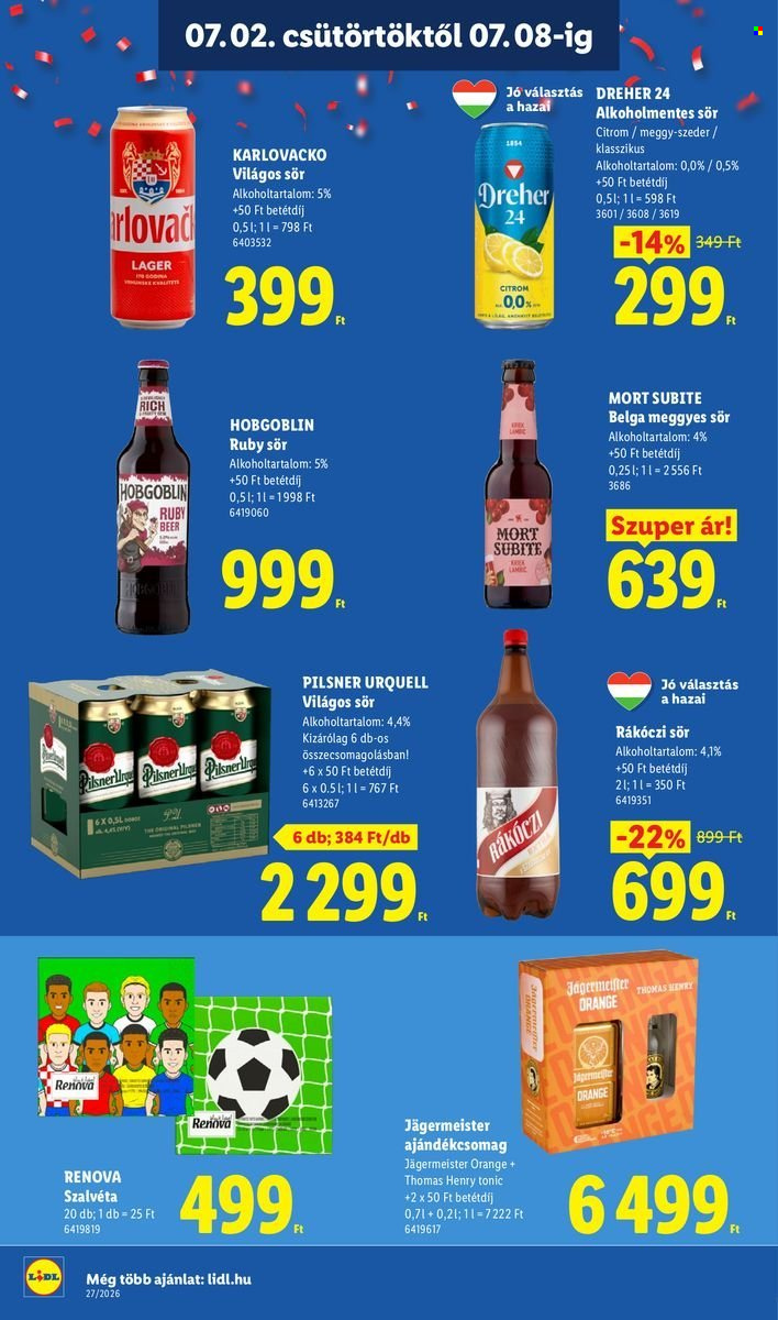 Lidl akciós újság érvényes:  - 2026.07.02 - 2026.07.08. 20. oldal Oldal 20