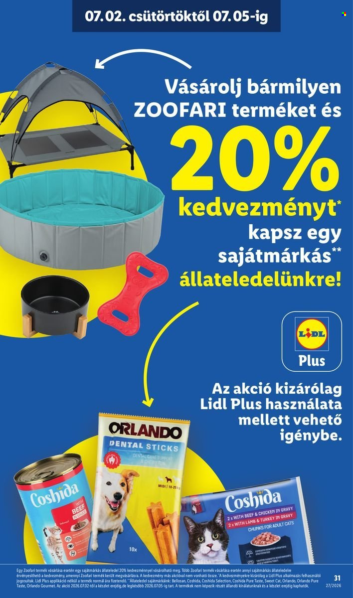 Lidl akciós újság érvényes:  - 2026.07.02 - 2026.07.08. 31. oldal Oldal 31