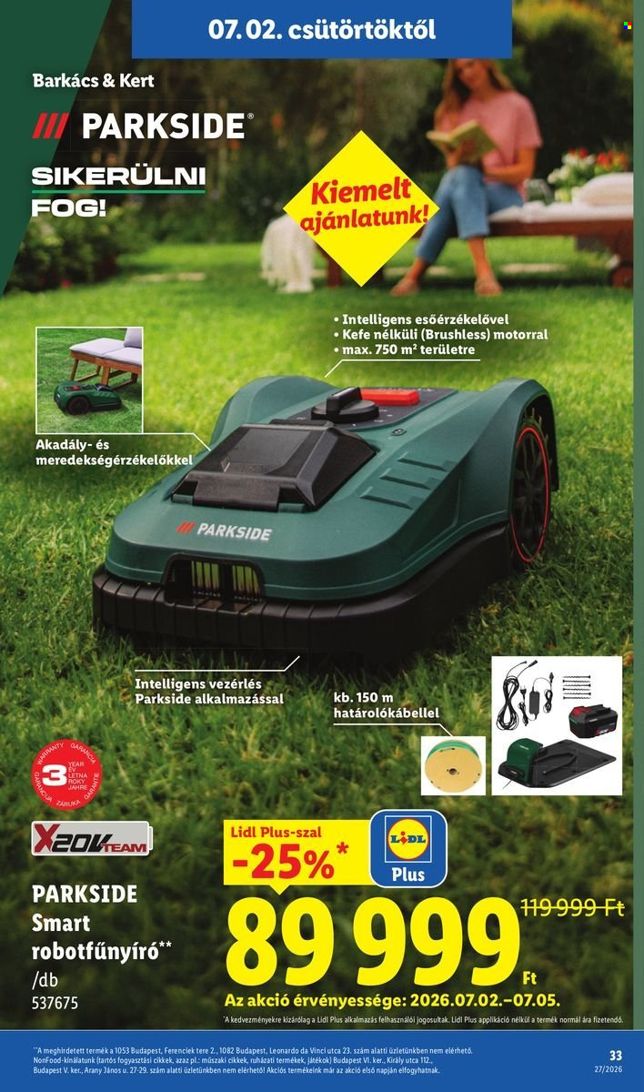 Lidl akciós újság érvényes:  - 2026.07.02 - 2026.07.08. 33. oldal Oldal 33