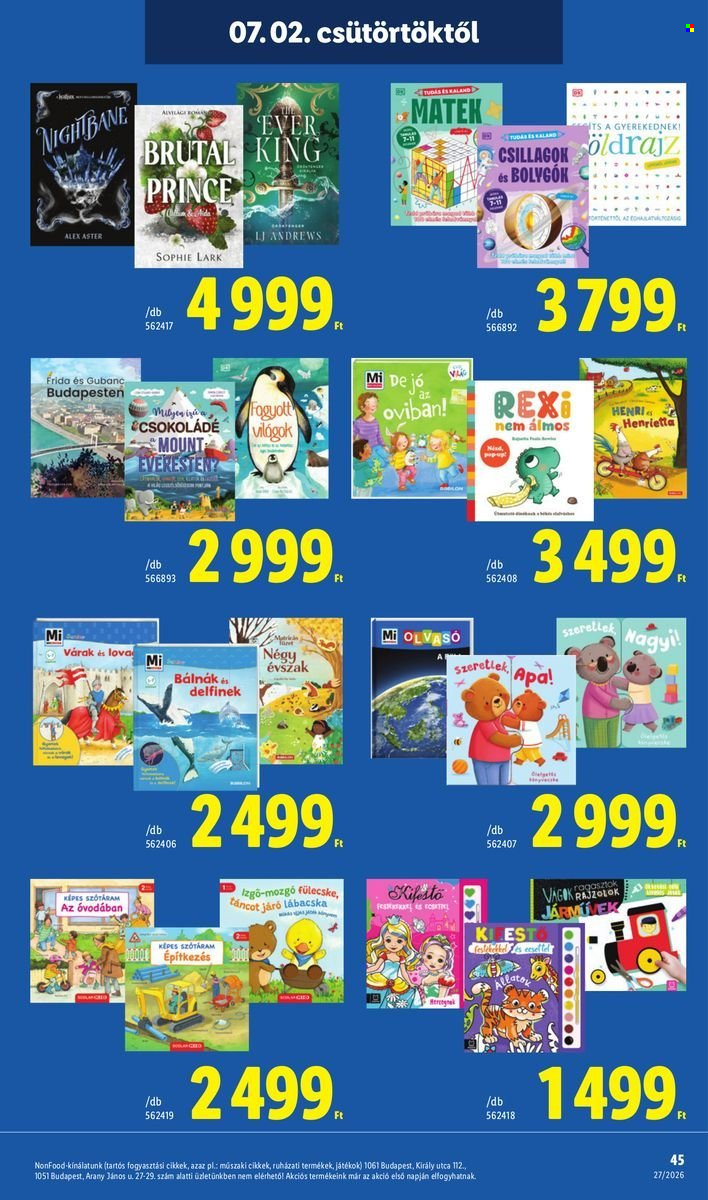 Lidl akciós újság érvényes:  - 2026.07.02 - 2026.07.08. 45. oldal Oldal 45