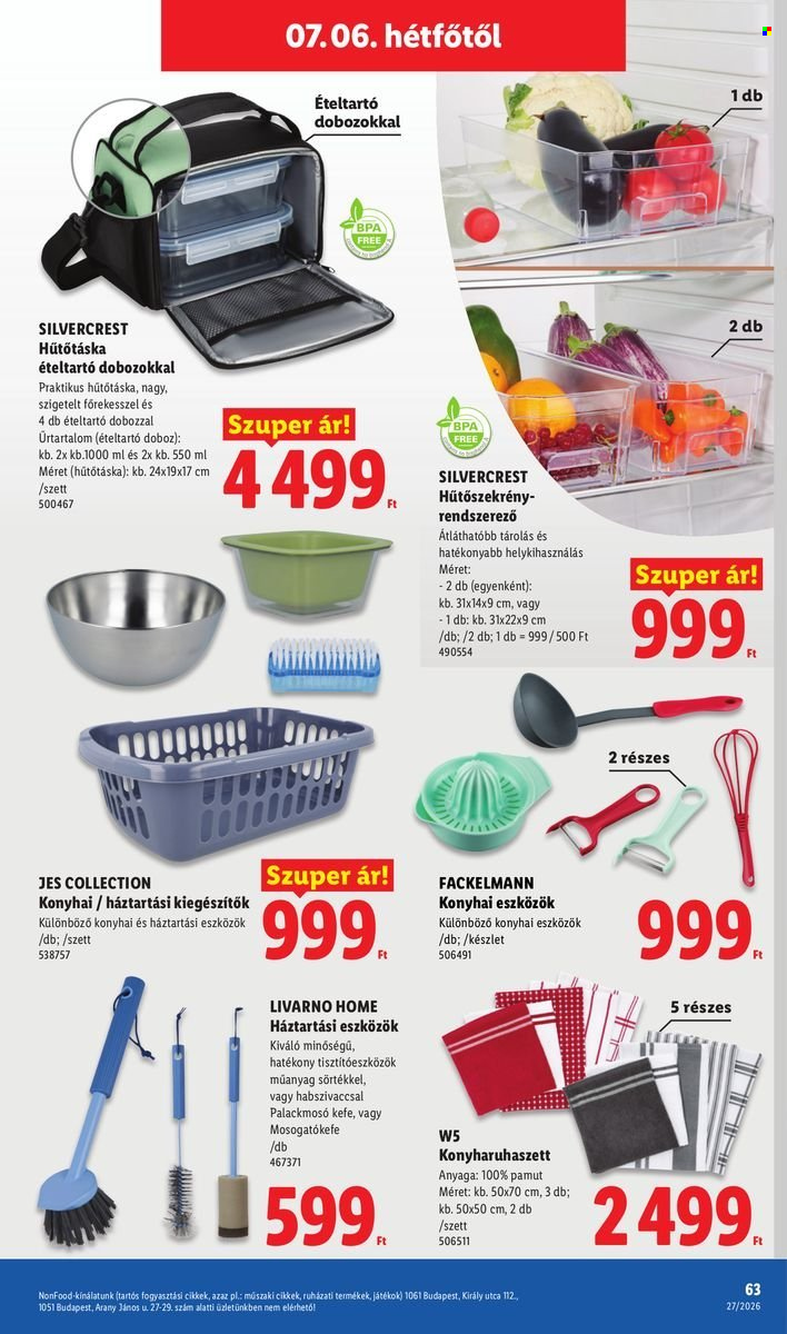 Lidl akciós újság érvényes:  - 2026.07.02 - 2026.07.08. 63. oldal Oldal 63