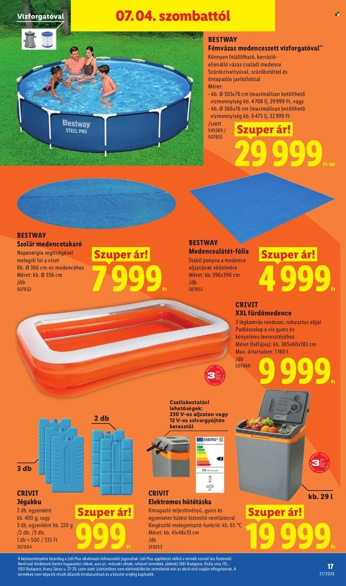 Lidl akciós újság érvényes:  - 2026.07.02 - 2026.07.08. 17. oldal Oldal 17